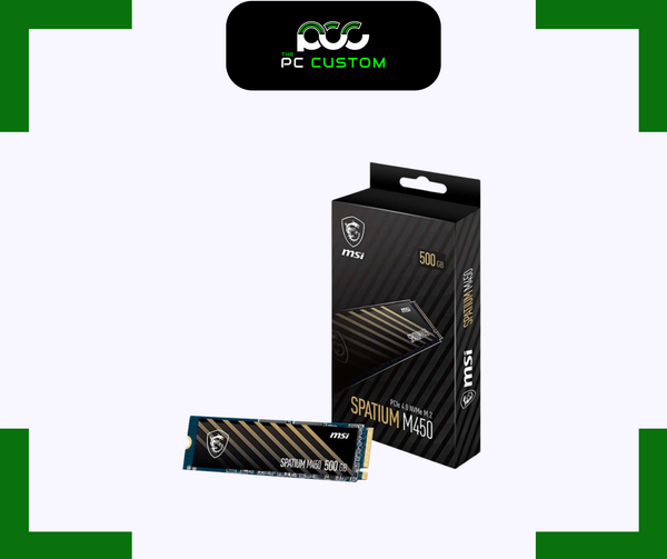  SSD MSI SPATIUM M450 500GB PCIE 4.0 NVME M.2 GEN4 