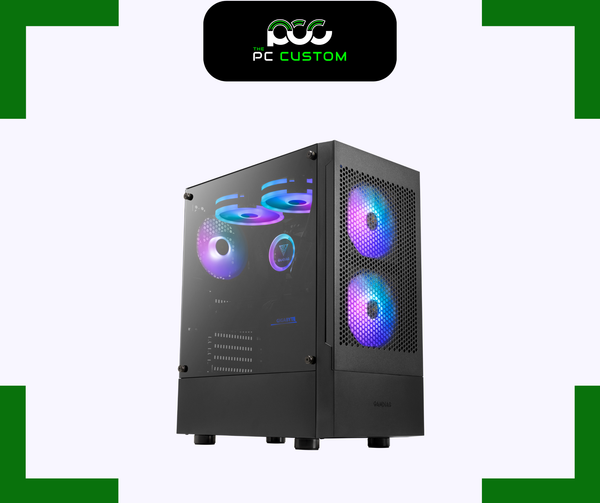  CASE GAMDIAS TALOS E3 MESH BLACK 