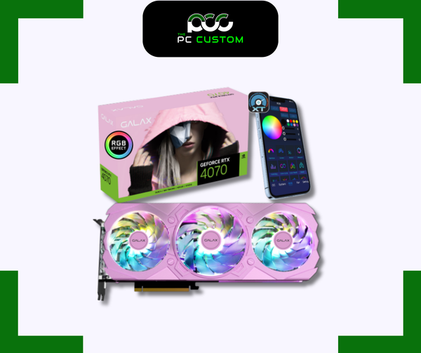  GALAX GEFORCE RTX 4070 EX GAMER PINK 12GB 
