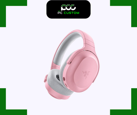  TAI NGHE GAMING KHÔNG DÂY RAZER BARRACUDA X - QUARTZ PINK 