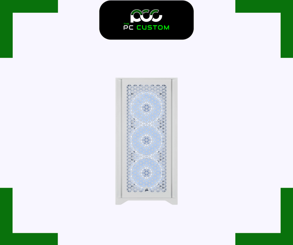  CORSAIR iCUE 4000D RGB AIRFLOW QL TRUE WHITE 