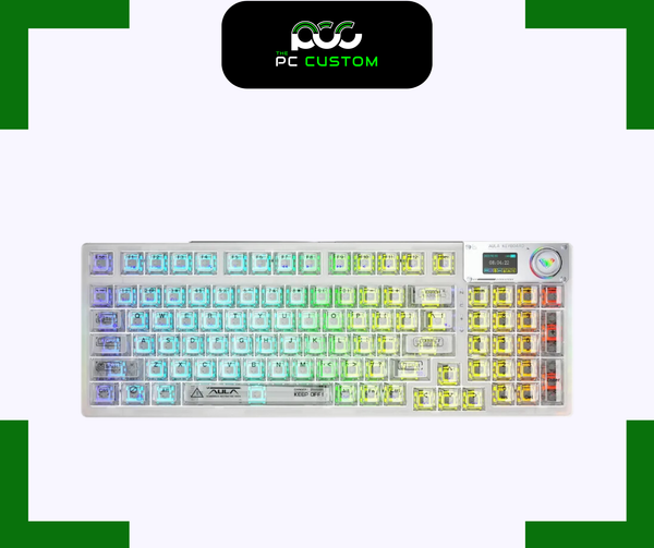  BÀN PHÍM CƠ GAMING 3 MODE AULA F98 PRO 