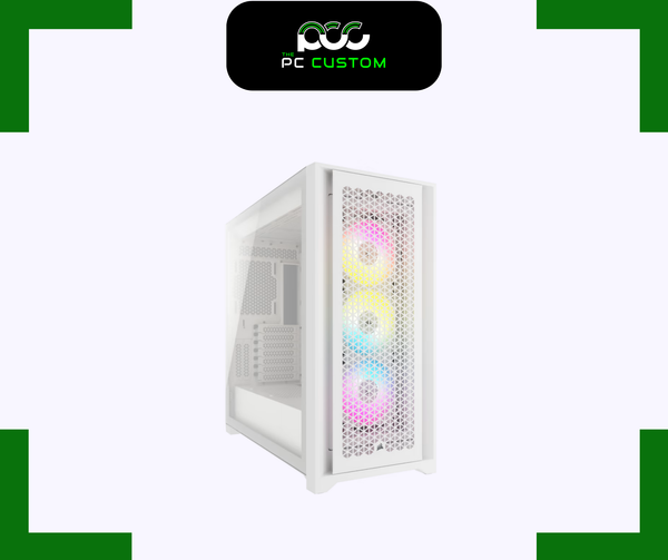  CORSAIR iCUE 5000D RGB AIRFLOW BLACK/WHITE 