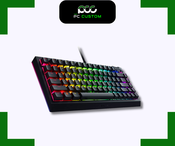  BÀN PHÍM CƠ RAZER BLACKWIDOW V4 75% - HOT SWAPPABLE MECHANICAL - US LAYOUT - FRML 