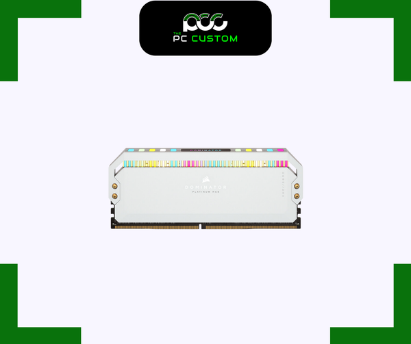  RAM CORSAIR DOMINATOR PLATINUM RGB 32GB (16GBx2) 3200MHz DDR4 WHITE 