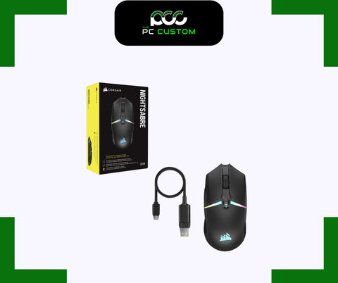  CHUỘT CORSAIR NIGHTSABRE RGB RGB WIRELESS 