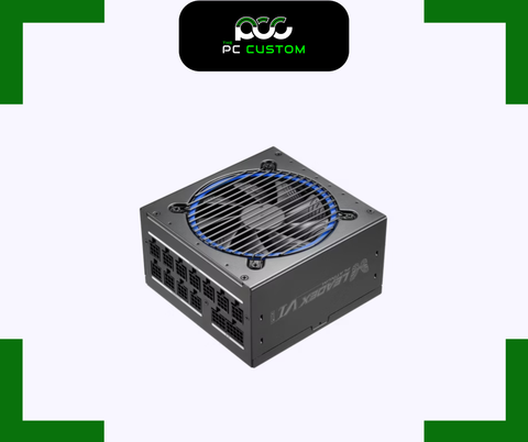  PSU SUPER FLOWER LEADEX VI 1000W PCIE 5.0 80 PLUS PLATINUM PRO BLACK/WHITE 