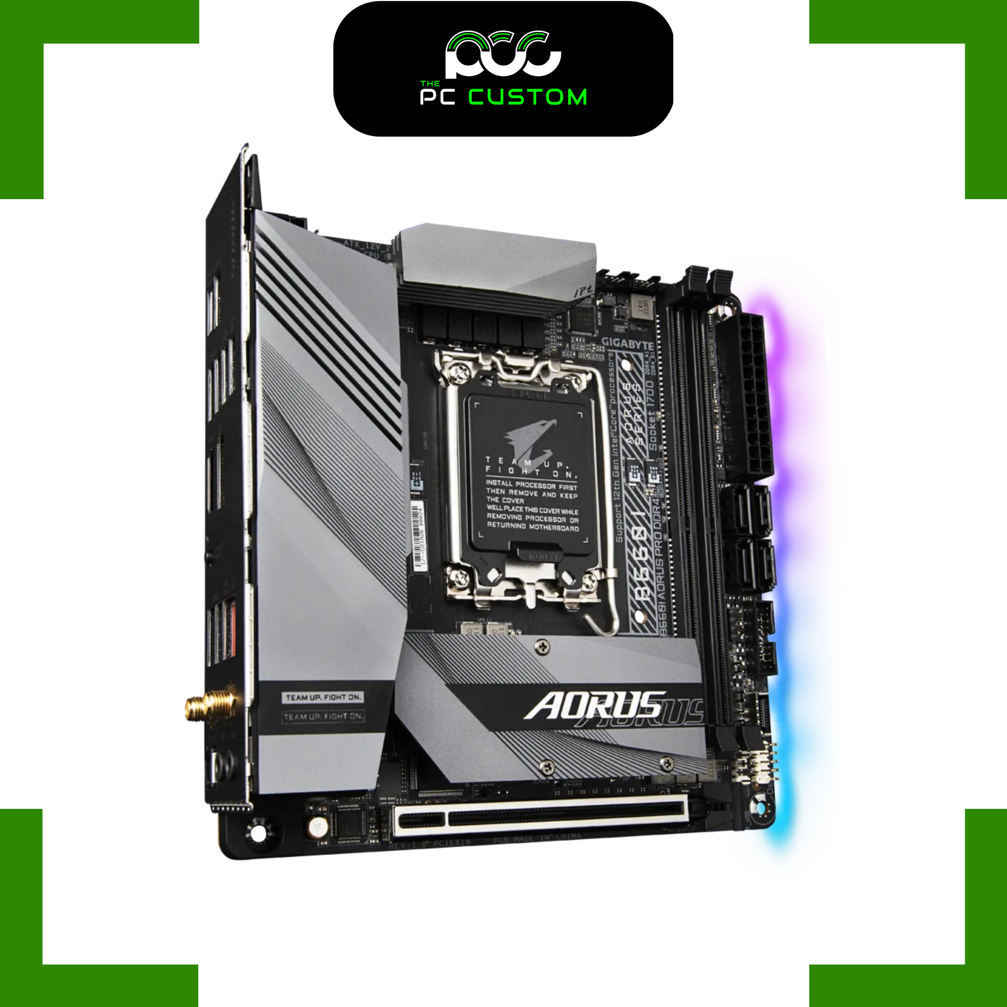 GIGABYTE B660I AORUS PRO DDR4– The PC Custom