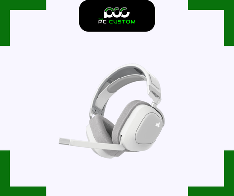  TAI NGHE KHÔNG DÂY CORSAIR HS80 MAX STEEL WHITE 