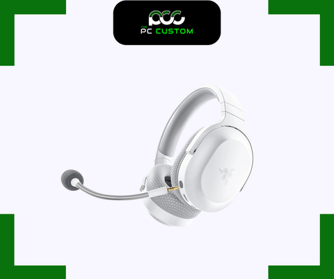 TAI NGHE GAMING KHÔNG DÂY RAZER BARRACUDA X - MECURY WHITE 