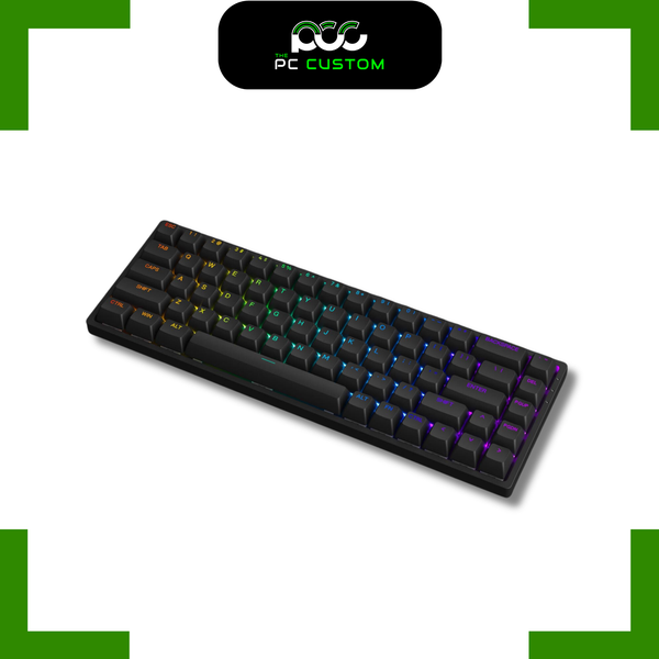  BÀN PHÍM CƠ AKKO 3068 v2 RGB - Black / White 