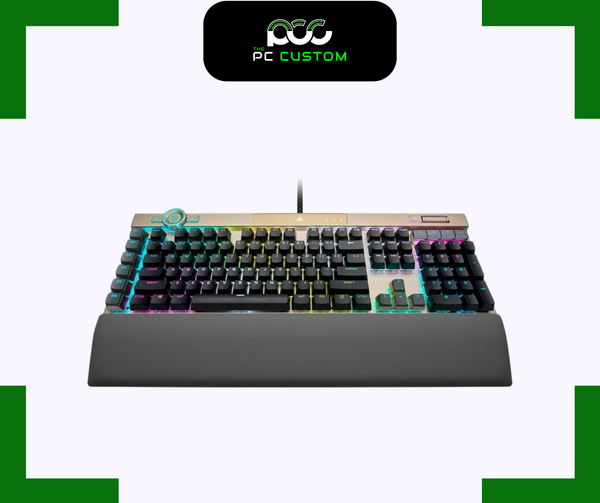  BÀN PHÍM CORSAIR K100 MIDNIGHT GOLD-OPX RF-RGB 