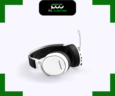  TAI NGHE GAMING KHÔNG DÂY ARCTIS PRO WIRELESS KÈM GAMEDAC MÀU TRẮNG STEELSERIES 