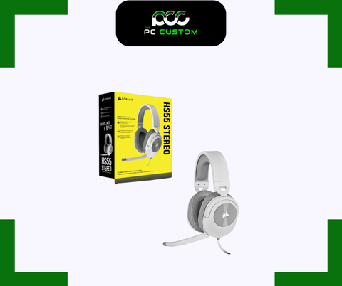 TAI NGHE CORSAIR HS55 STEREO WHITE 