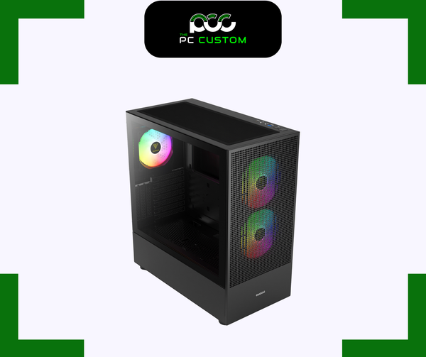  CASE GAMDIAS TALOS E3 MESH ELITE BLACK 