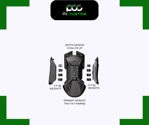  CHUỘT GAMING RIVAL 650 STEELSERIES 