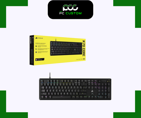  BÀN PHÍM CORSAIR K70 CORE-BLK-CRSR MX-RGB 