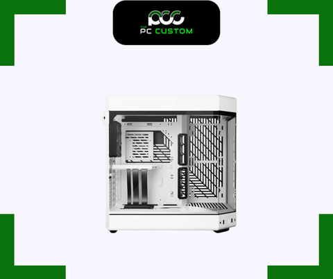 CASE HYTE Y60 FULL WHITE 3FAN, RISER CABLE 4.0 
