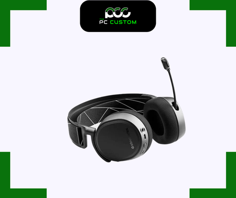  TAI NGHE GAMING KHÔNG DÂY ARCTIS 9 WIRELESS MÀU ĐEN STEELSERIES 