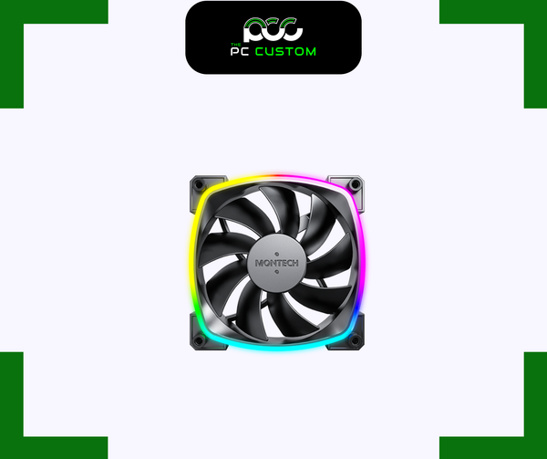  FAN MONTECH AX 120MM PWM BLACK/WHITE 