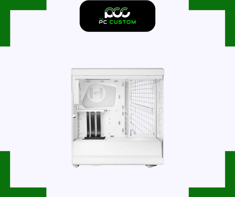  CASE HYTE Y40 FULL WHITE 2FAN, RISER CABLE 4.0 
