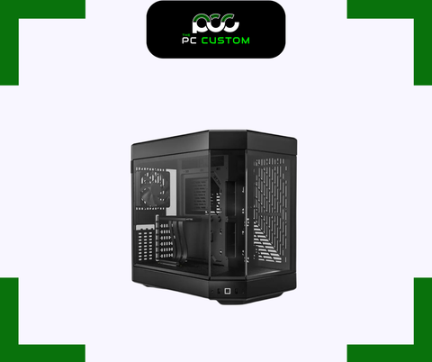  CASE HYTE Y60 FULL BLACK 3FAN, RISER CABLE 4.0 