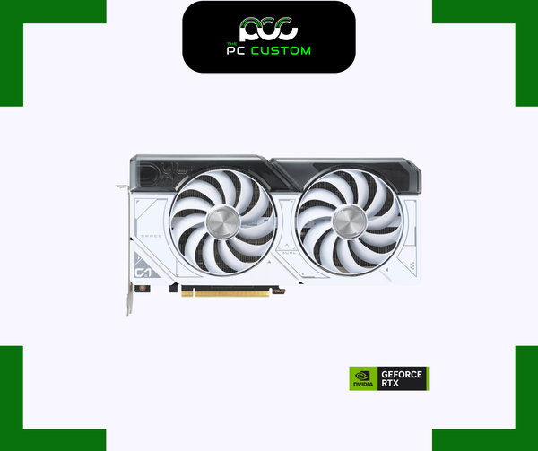  ASUS DUAL RTX 4070 SUPER WHITE OC 12GB 