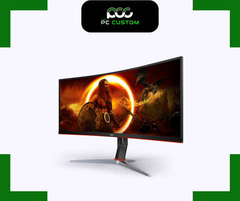  MÀN HÌNH AOC CU34G2X/74 34INCH WQHD 144Hz VA 