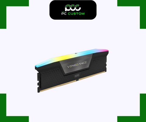  RAM CORSAIR VENGEANCE RGB 32GB (16GBx2) 6000MHz DDR5 BLACK 