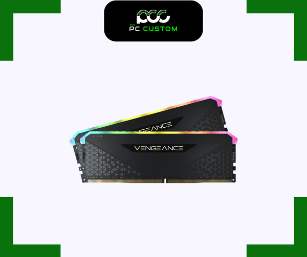  RAM CORSAIR VENGEANCE RGB RS 16GB (8GBx2) 3200MHz DDR4 BLACK 