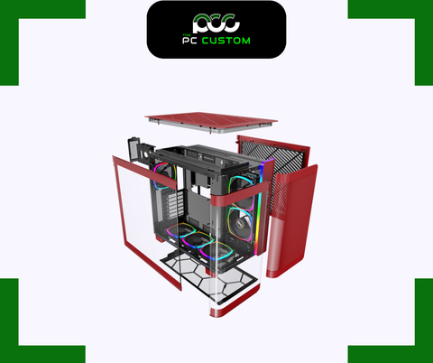  CASE MONTECH KING 95 PRO RED 
