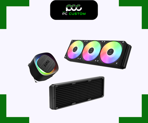  TẢN NHIỆT NƯỚC GAMDIAS AURA GL360 V2 ARGB BLACK 