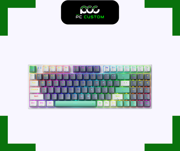  BÀN  PHÍM MACHENIKE K500 PRO-B94W TRI-MODE RGB 