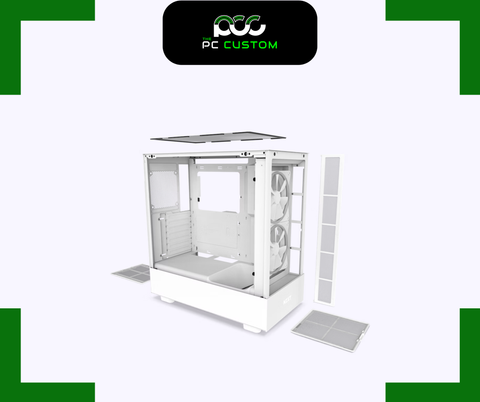  CASE NZXT H5 ELITE WHITE 