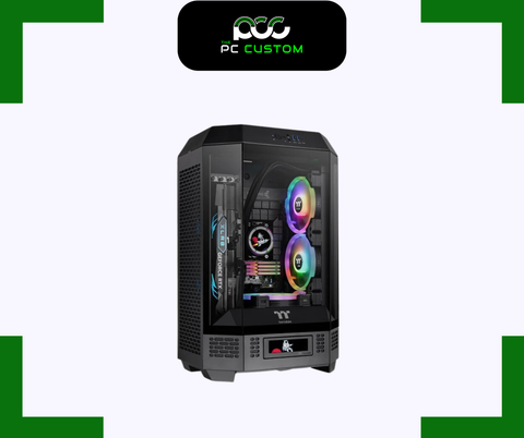  CASE THERMALTAKE THE TOWER 300 CHASSIS BLACK/SNOW/HYDRANGEABLUE 