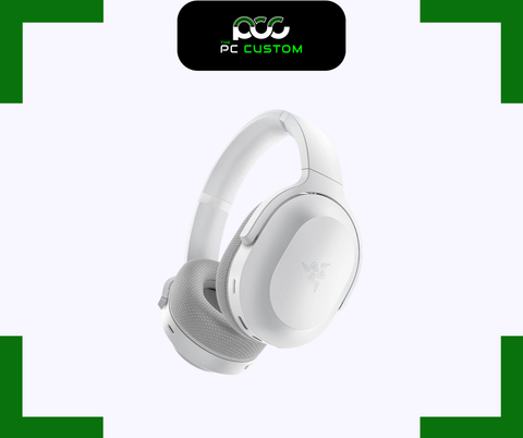  TAI NGHE GAMING KHÔNG DÂY RAZER BARRACUDA X - MECURY WHITE 
