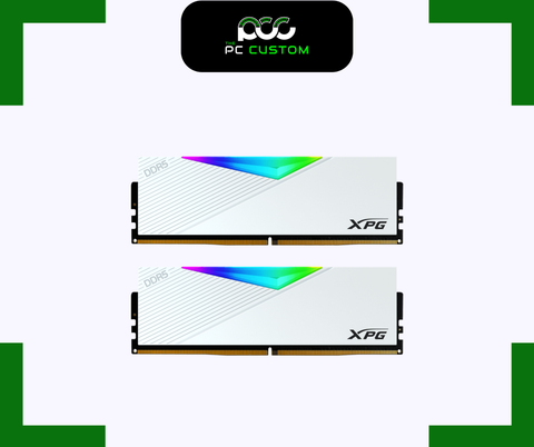  RAM ADATA XPG LANCER RGB 64GB (32GBx2) 5200MHz DDR5 WHITE 
