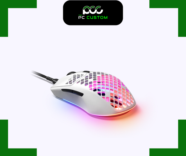  CHUỘT GAMING AEROX 3 WIRELESS SNOW MÀU TRẮNG STEELSERIES 