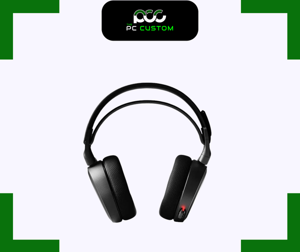  TAI NGHE GAMING KHÔNG DÂY ARCTIS 9 WIRELESS MÀU ĐEN STEELSERIES 