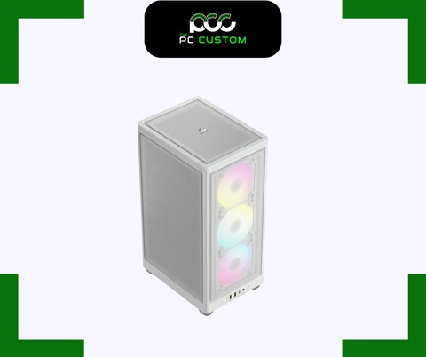  CORSAIR iCUE 2000D RGB AIRFLOW ITX TOWER BLACK/WHITE 
