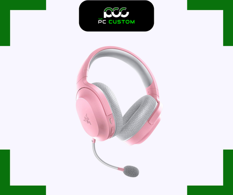  TAI NGHE GAMING KHÔNG DÂY RAZER BARRACUDA X - QUARTZ PINK 