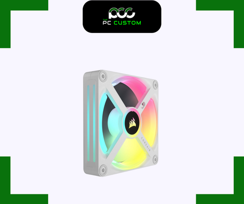  FAN CORSAIR iCUE LINK QX120 RGB MAGNETIC DOME STARTER KIT WHITE 