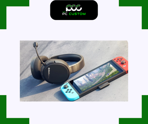  TAI NGHE GAMING KHÔNG DÂY ARCTIS 1 WIRELESS MÀU ĐEN STEELSERIES 