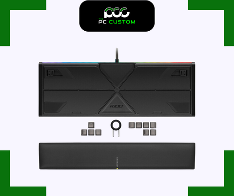  BÀN PHÍM CORSAIR K100 BLK-OPX RF-RGB 