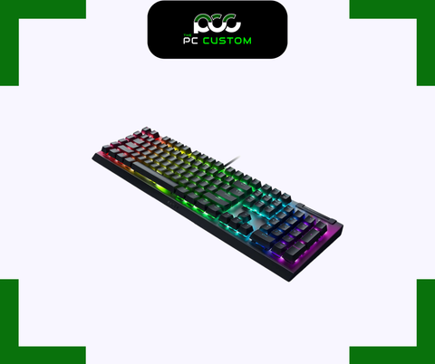  BÀN PHÍM CƠ RAZER BLACKWIDOW V4 X HYPERSPEED - GREEN SWITCH/YELLOW SWITCH 