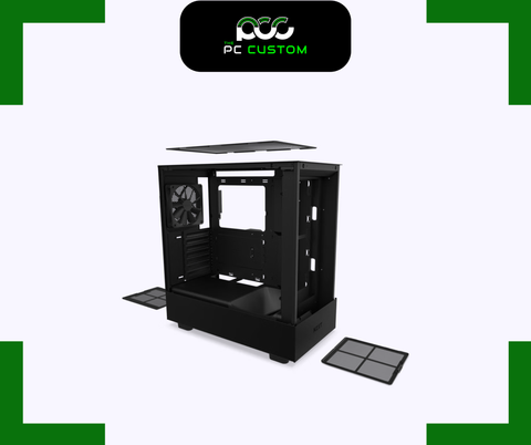  CASE NZXT H5 FLOW BLACK 