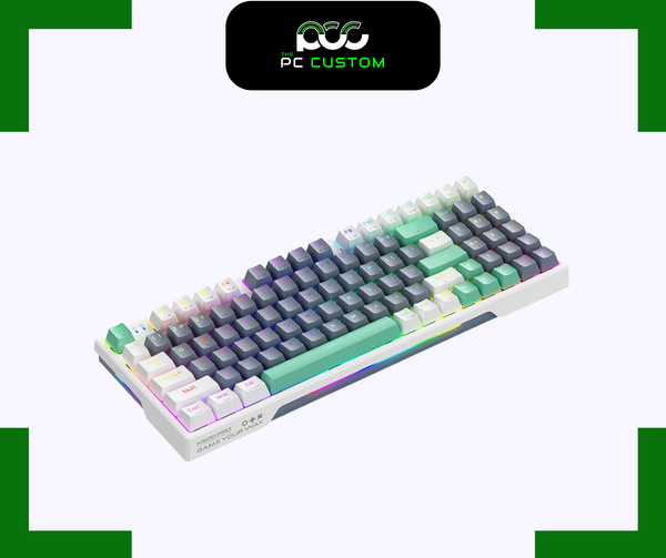  BÀN  PHÍM MACHENIKE K500 PRO-B94W TRI-MODE RGB 