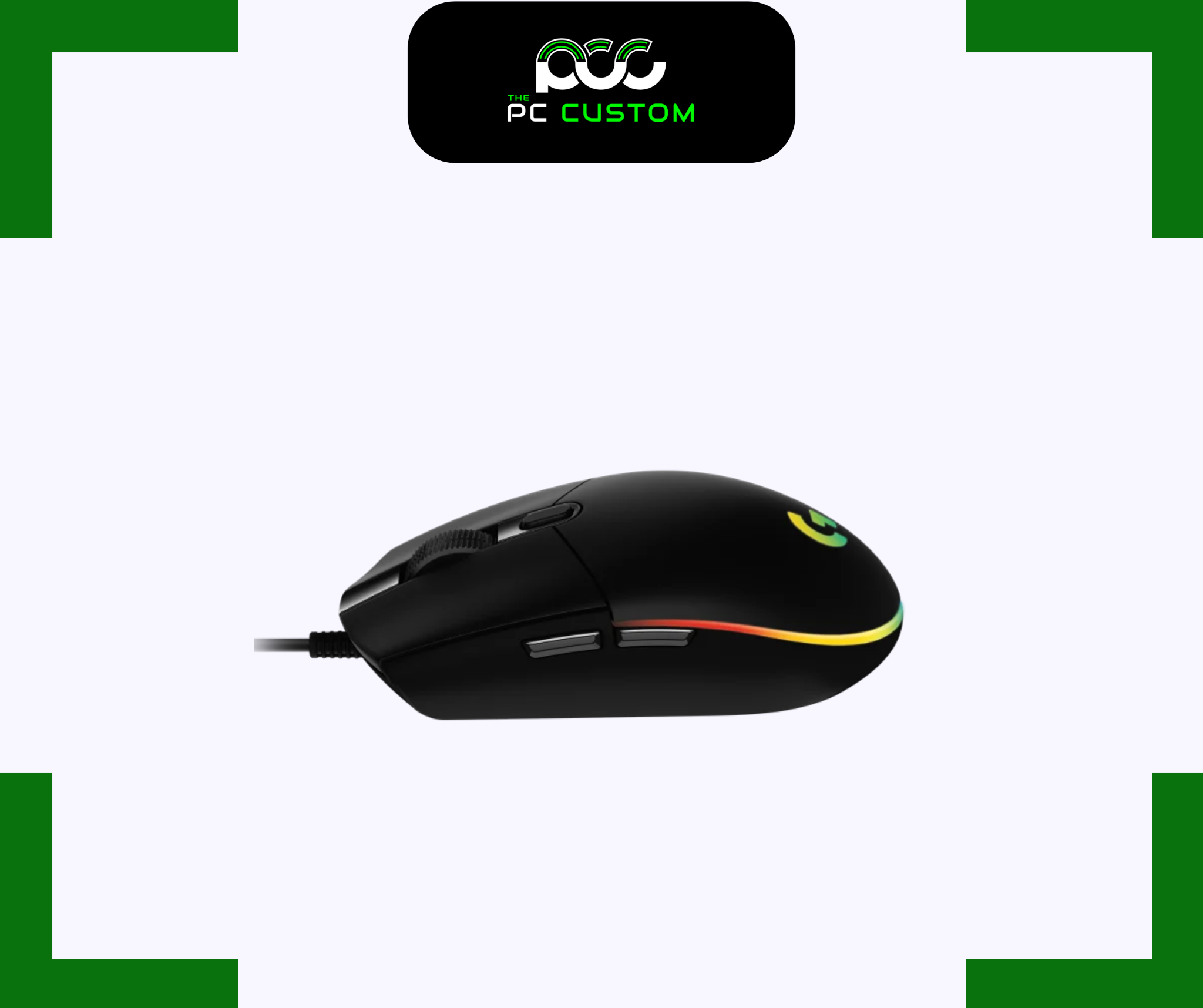 LOGITECH G102 BLACK– The PC Custom