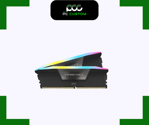  RAM CORSAIR VENGEANCE RGB 96GB (48GBx2) 5600MHz DDR5 BLACK 