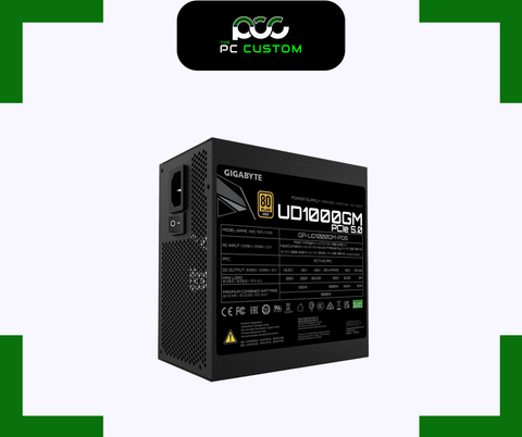  PSU GIGABYTE UD1000GM 1000W PCIE 5.0 80 PLUS GOLD MODULAR 